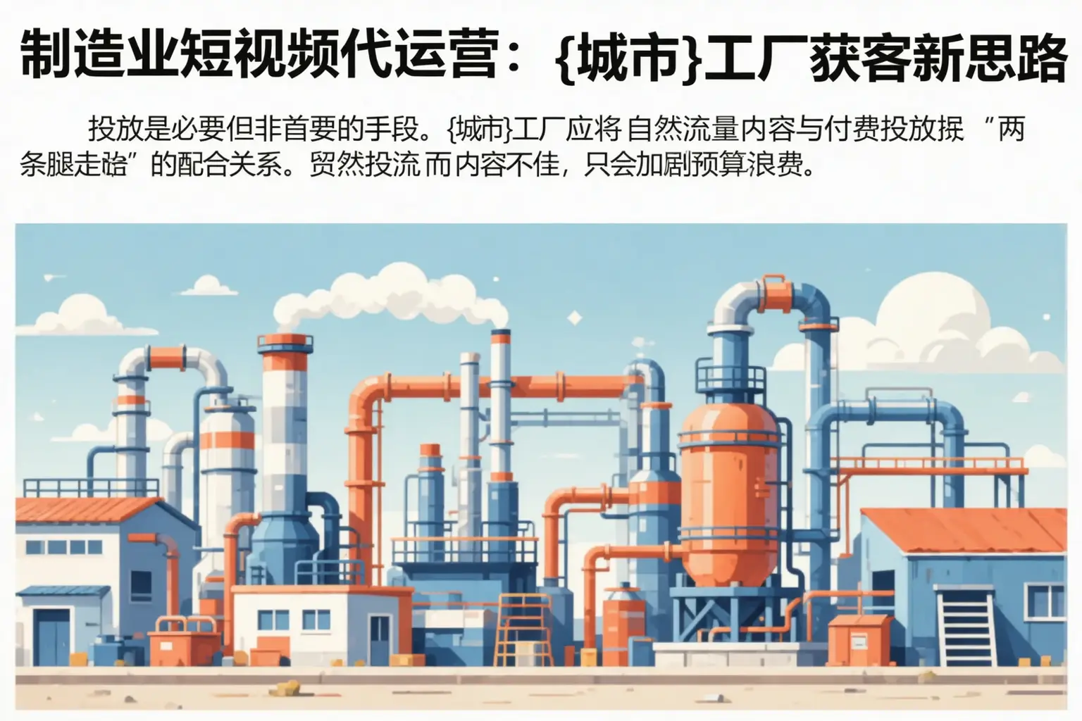 制造业短视频代运营：海棠工厂获客新思路