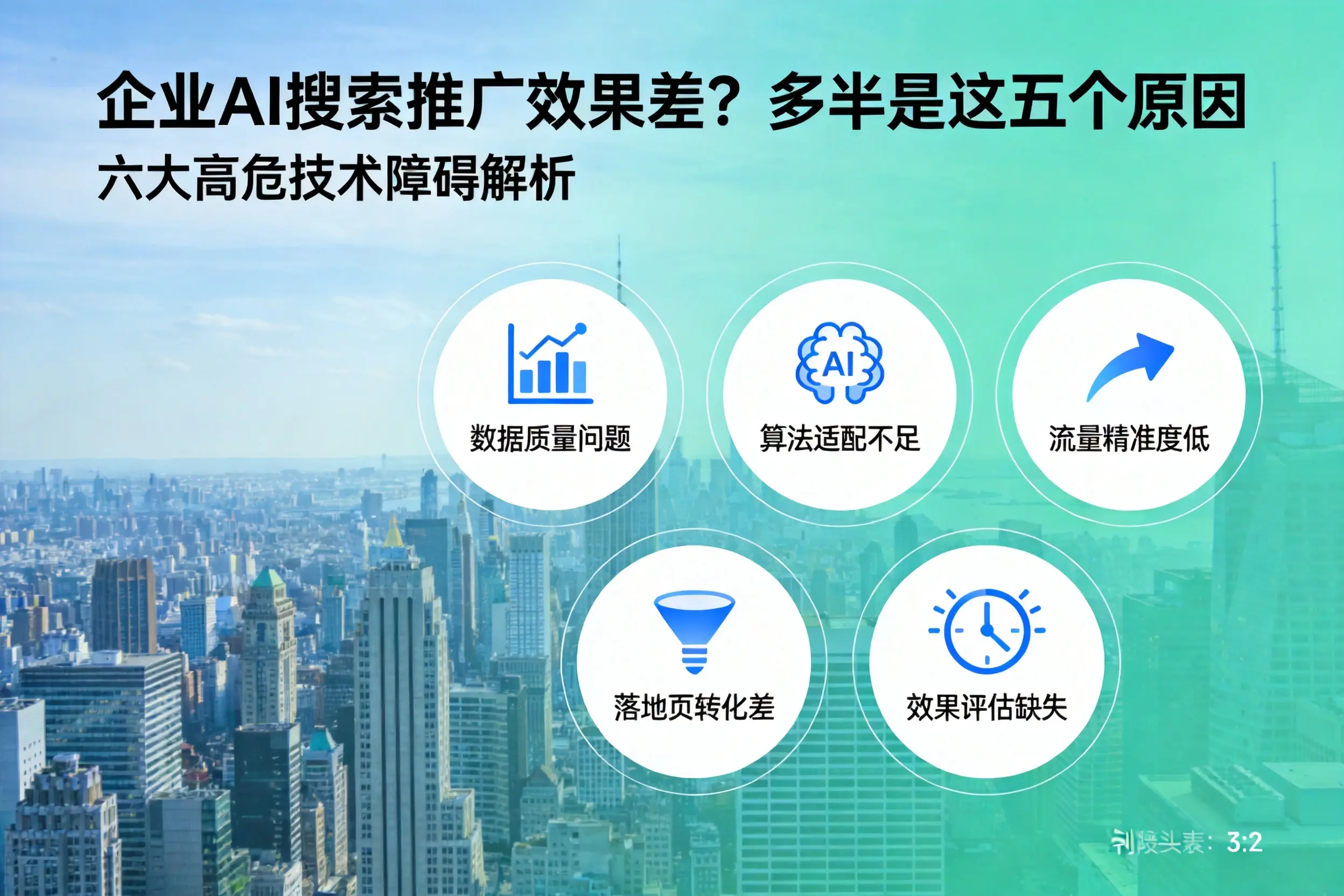 海棠企业AI搜索推广效果差?多半是这五个原因